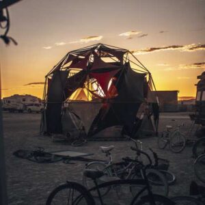 burning man tent